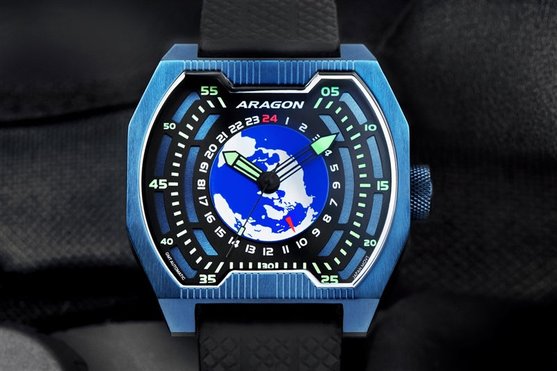 Concept S GMT NH34 IP Blue