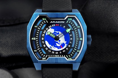 Concept S GMT NH34 IP Blue