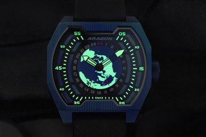 Concept S GMT NH34 IP Blue