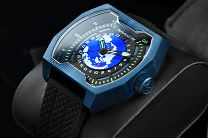 Concept S GMT NH34 IP Blue