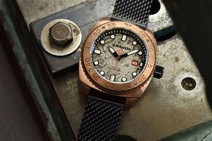 Parma 2 Bronze 2824 50mm Damascus