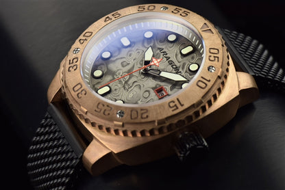 Parma 2 Bronze 2824 45mm Damascus