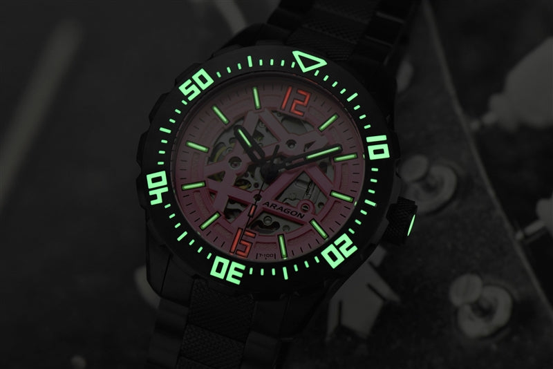 Regeneron T100 Skeleton 43mm