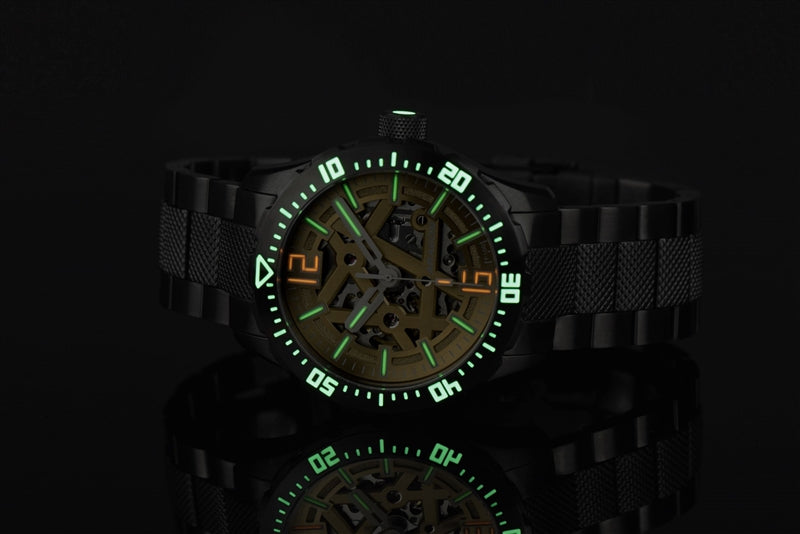 Regeneron T100 Skeleton 43mm