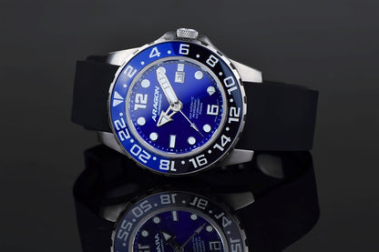 DM Titanium GMT NH34 50mm