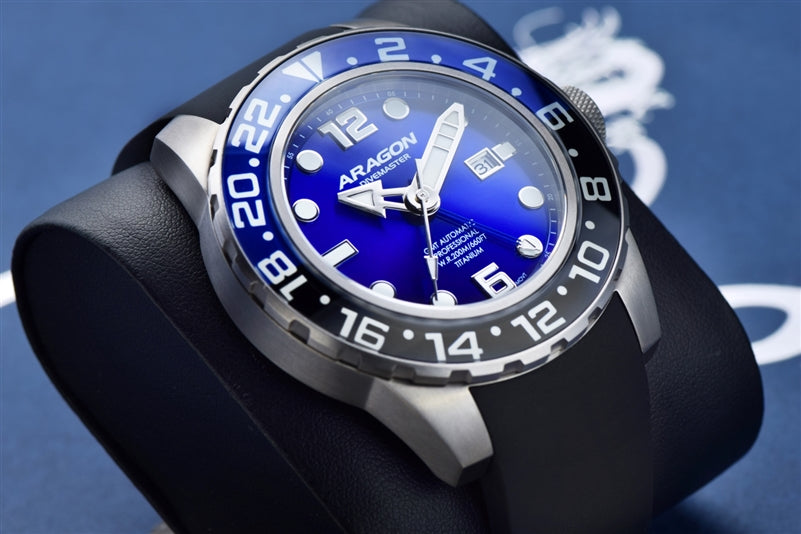 DM Titanium GMT NH34 50mm