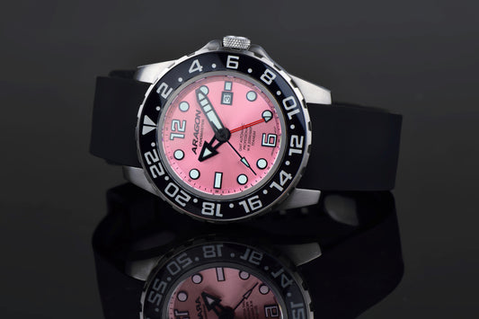 ARAGON  DM Titanium GMT 50mm