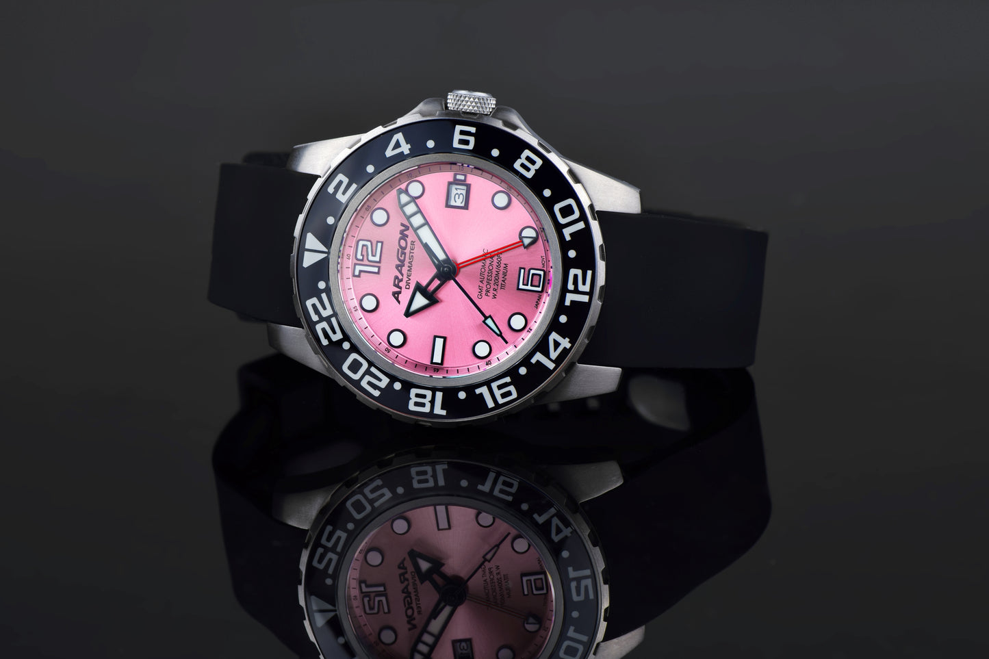 ARAGON  DM Titanium GMT 45mm