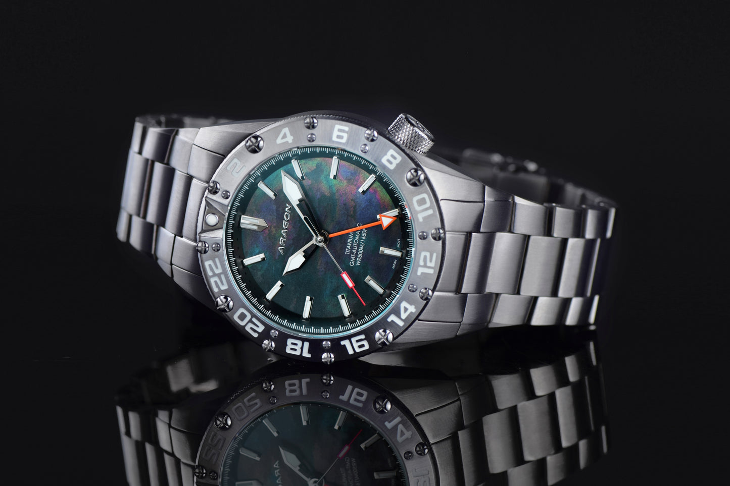 Enforcer TI GMT 9075 44MM