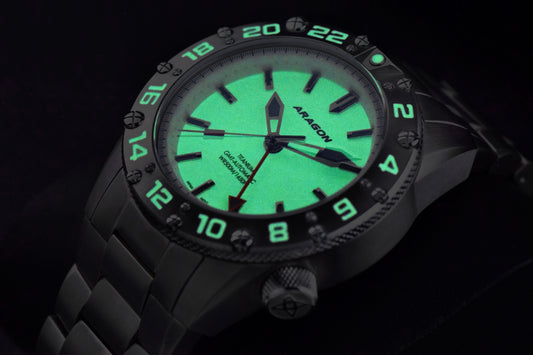 Enforcer TI GMT 9075 44MM