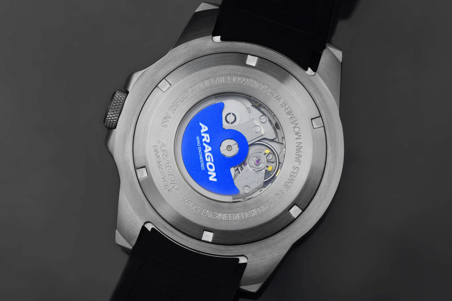 ARAGON  DM Titanium GMT 45mm